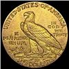 Image 2 : 1909 Indian Head $2.5 Gold Quarter Eagle CLOSELY UNCIRCULATED