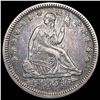 Image 1 : 1854 Seated Liberty Quarter CLOSELY UNCIRCULATED