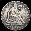 Image 1 : 1853 Arrows Seated Liberty Half Dollar LIGHTLY CIRCULATED