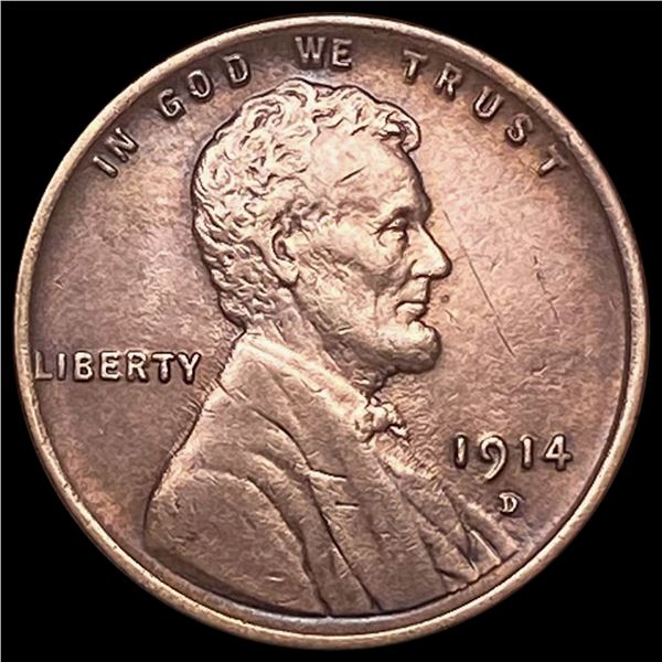 1914-D Lincoln Wheat Cent UNCIRCULATED