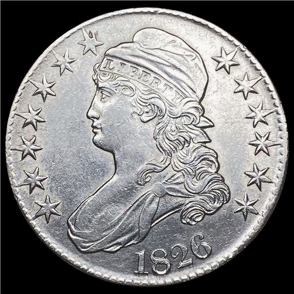 1826 Capped Bust Half Dollar UNCIRCULATED
