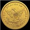 Image 2 : 1878 Liberty Head $2.50 Gold Quarter Eag CLOSELY UNCIRCULATED