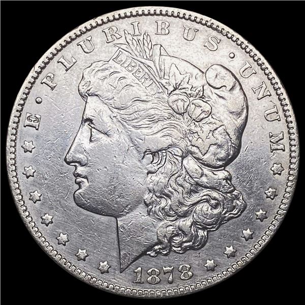 1878-S Morgan Silver Dollar CLOSELY UNCIRCULATED