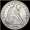 1842 Seated Liberty Dollar LIGHTLY CIRCULATED