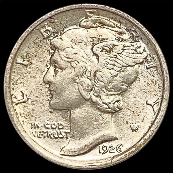 1926-D Mercury Dime CLOSELY UNCIRCULATED