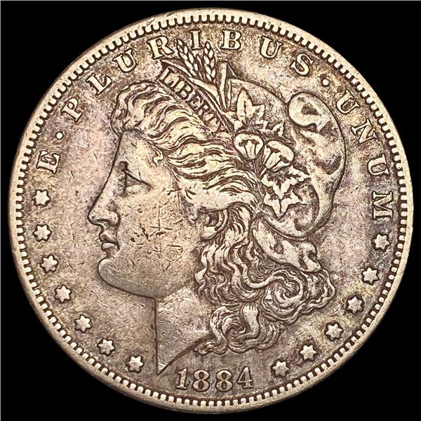 1884-S Morgan Silver Dollar LIGHTLY CIRCULATED