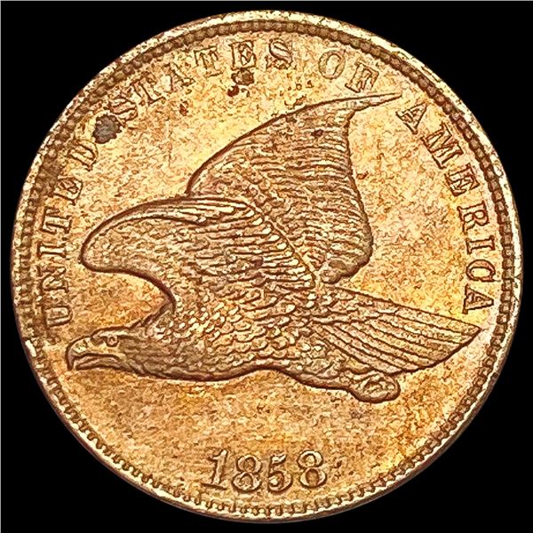 1858 Flying Eagle Cent CLOSELY UNCIRCULATED