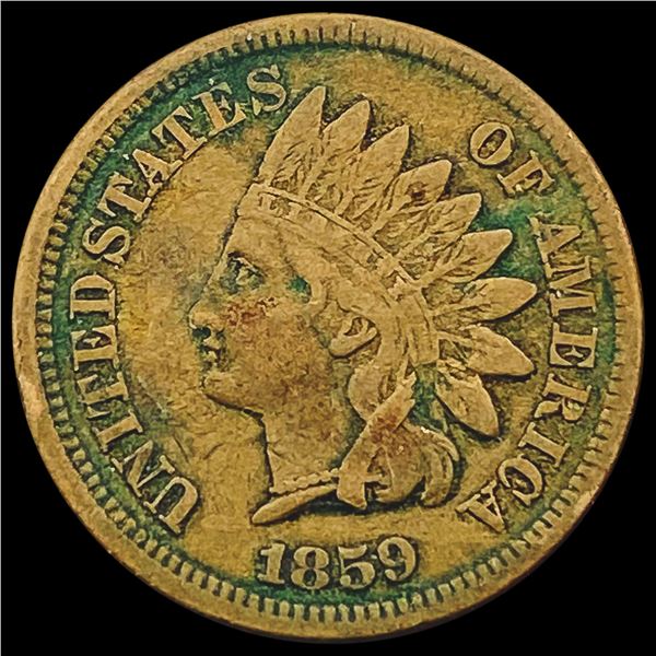 1859 Indian Head Cent LIGHTLY CIRCULATED