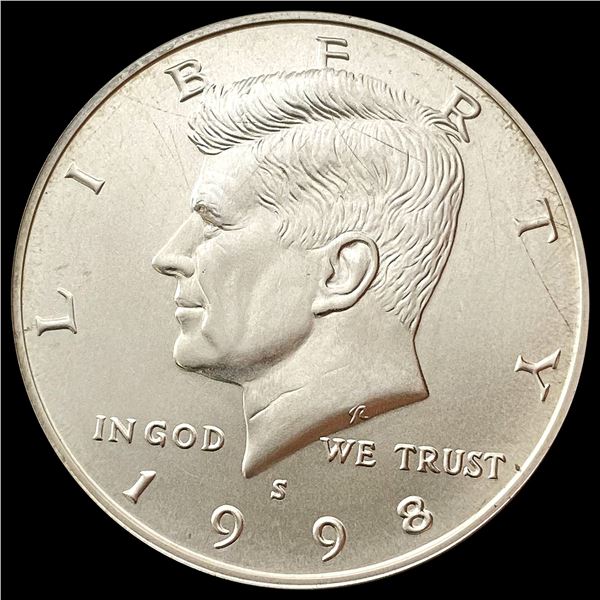 1998-S Kennedy Half Dollar GEM BU