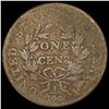 Image 2 : 1801 Draped Bust Large Cent NICELY CIRCULATED