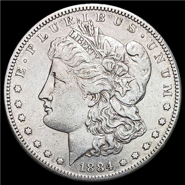 1884-S Morgan Silver Dollar CLOSELY UNCIRCULATED