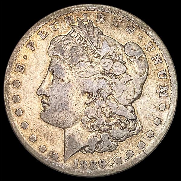 1889-CC Morgan Silver Dollar NICELY CIRCULATED