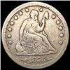 Image 1 : 1855-S Seated Liberty Quarter NICELY CIRCULATED