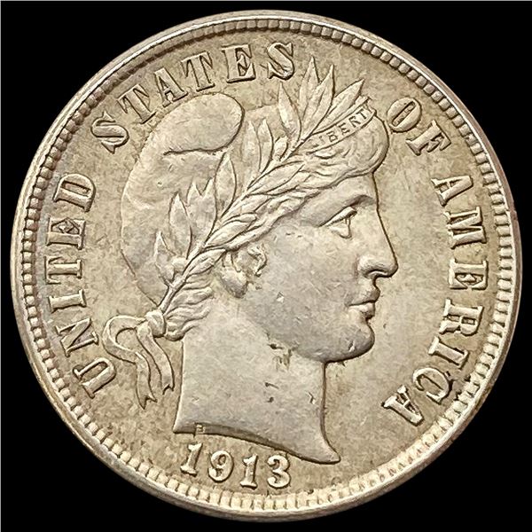 1913 Barber Dime UNCIRCULATED