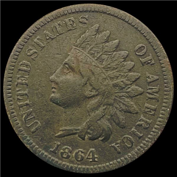 1864 Indian Head Cent NEARLY UNCIRCULATED