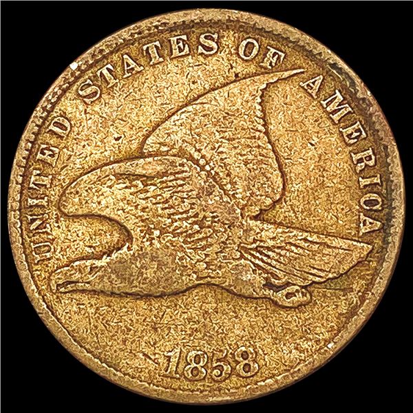 1858 Flying Eagle Cent LIGHTLY CIRCULATED