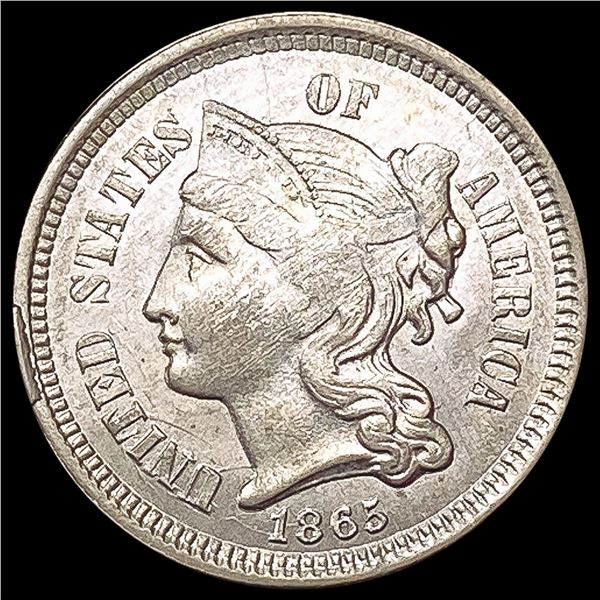1865 Nickel Three Cent UNCIRCULATED