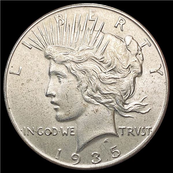 1935 Silver Peace Dollar UNCIRCULATED