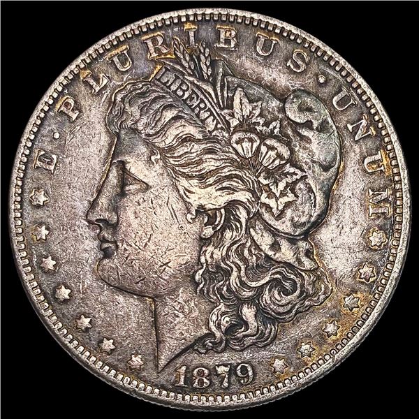 1879-S Rev 78 Morgan Silver Dollar NEARLY UNCIRCULATED