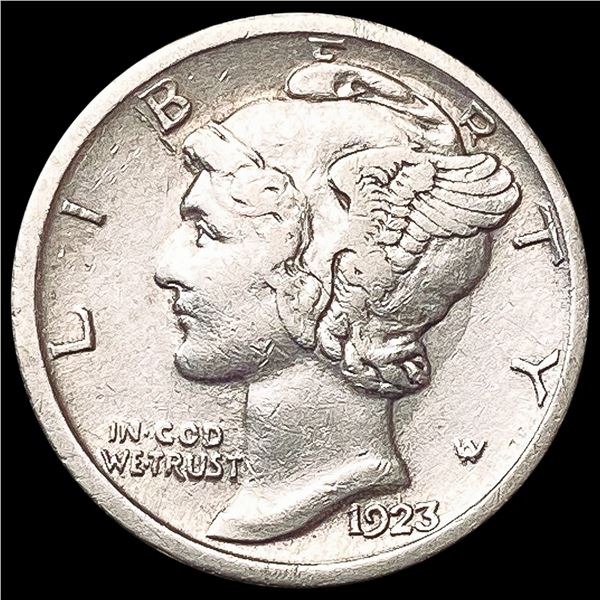 1923-S Mercury Dime CLOSELY UNCIRCULATED