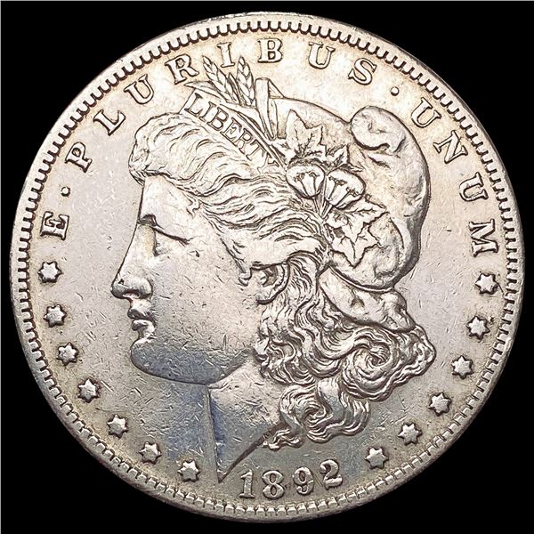 1892-S Morgan Silver Dollar NEARLY UNCIRCULATED