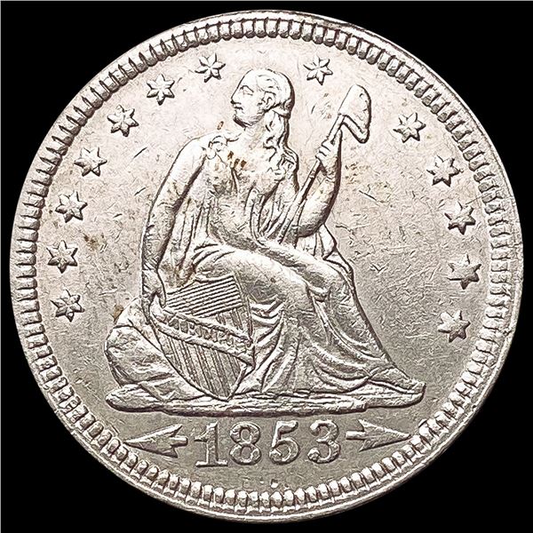 1853 Seated Liberty Quarter UNCIRCULATED