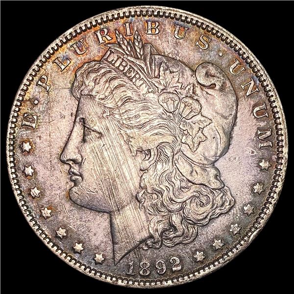 1892 Morgan Silver Dollar CLOSELY UNCIRCULATED