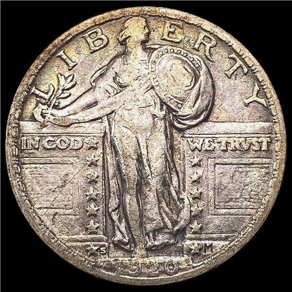 1920-S Standing Liberty Quarter NEARLY UNCIRCULATED