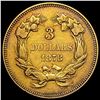 Image 2 : 1878 $3 Gold Piece CLOSELY UNCIRCULATED