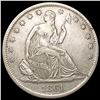 Image 1 : 1861-S Seated Liberty Half Dollar CLOSELY UNCIRCULATED