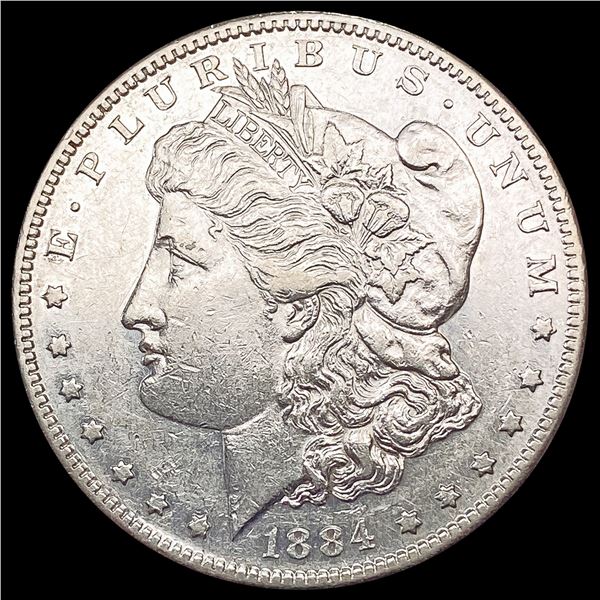 1884-S Morgan Silver Dollar CLOSELY UNCIRCULATED