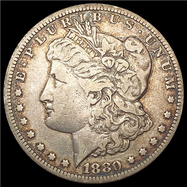 1880-CC Morgan Silver Dollar LIGHTLY CIRCULATED