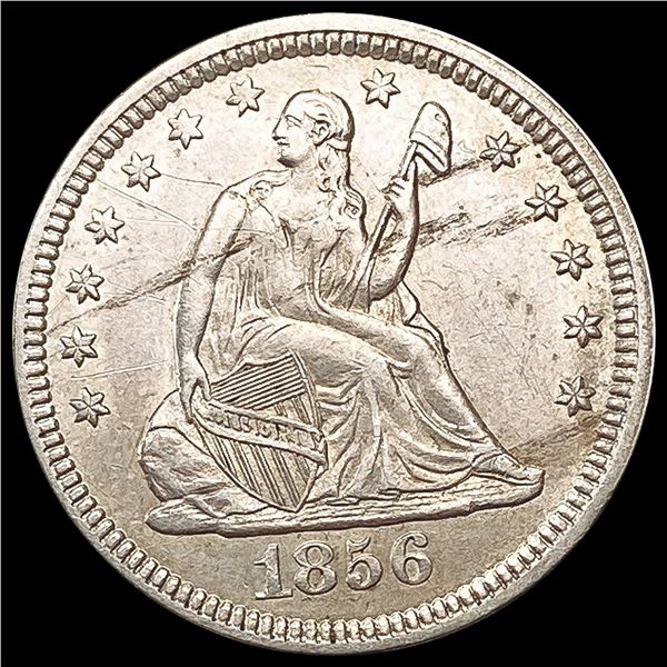 1856 Seated Liberty Quarter UNCIRCULATED