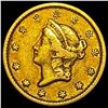 Image 1 : 1849-O Rare Gold Dollar CLOSELY UNCIRCULATED
