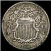 Image 1 : 1870 Shield Nickel NICELY CIRCULATED
