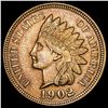 Image 1 : 1902 RED Indian Head Cent UNCIRCULATED