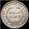 Image 2 : 1837 Seated Liberty Half Dime CLOSELY UNCIRCULATED