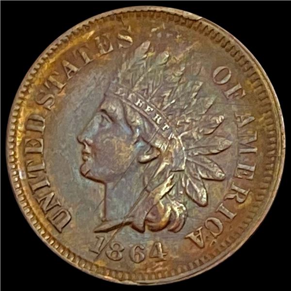 1864-L Indian Head Cent HIGH GRADE