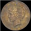 Image 1 : 1922 Toned Silver Peace Dollar UNCIRCULATED