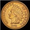 Image 1 : 1873 Op 3 RD Indian Head Cent UNCIRCULATED