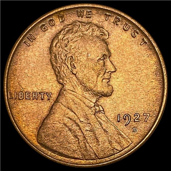 1927-D RD Wheat Cent HIGH GRADE