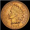 Image 1 : 1907 RD Indian Head Cent UNCIRCULATED