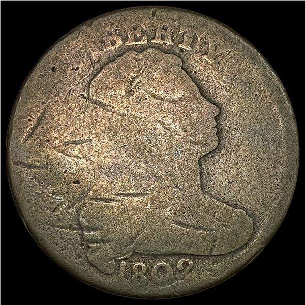 1802 Draped Bust Large Cent NICELY CIRCULATED