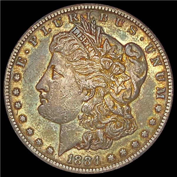 1884-S Morgan Silver Dollar CLOSELY UNCIRCULATED