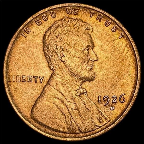 1926-D RD Wheat Cent UNCIRCULATED