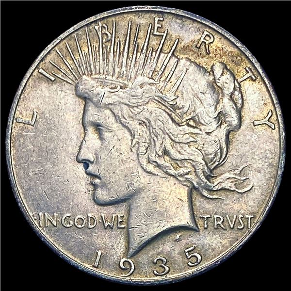 1935-S Silver Peace Dollar CLOSELY UNCIRCULATED