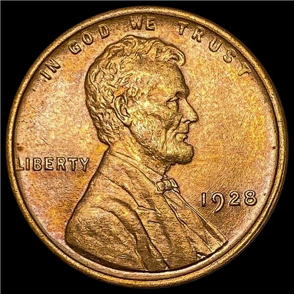 1928 RD Wheat Cent UNCIRCULATED