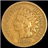 Image 1 : 1869 Indian Head Cent NICELY CIRCULATED
