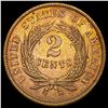 Image 2 : 1864 RD Two Cent Piece UNCIRCULATED