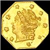 Image 1 : 1871 Octagonal California Gold Quarter UNCIRCULATED
